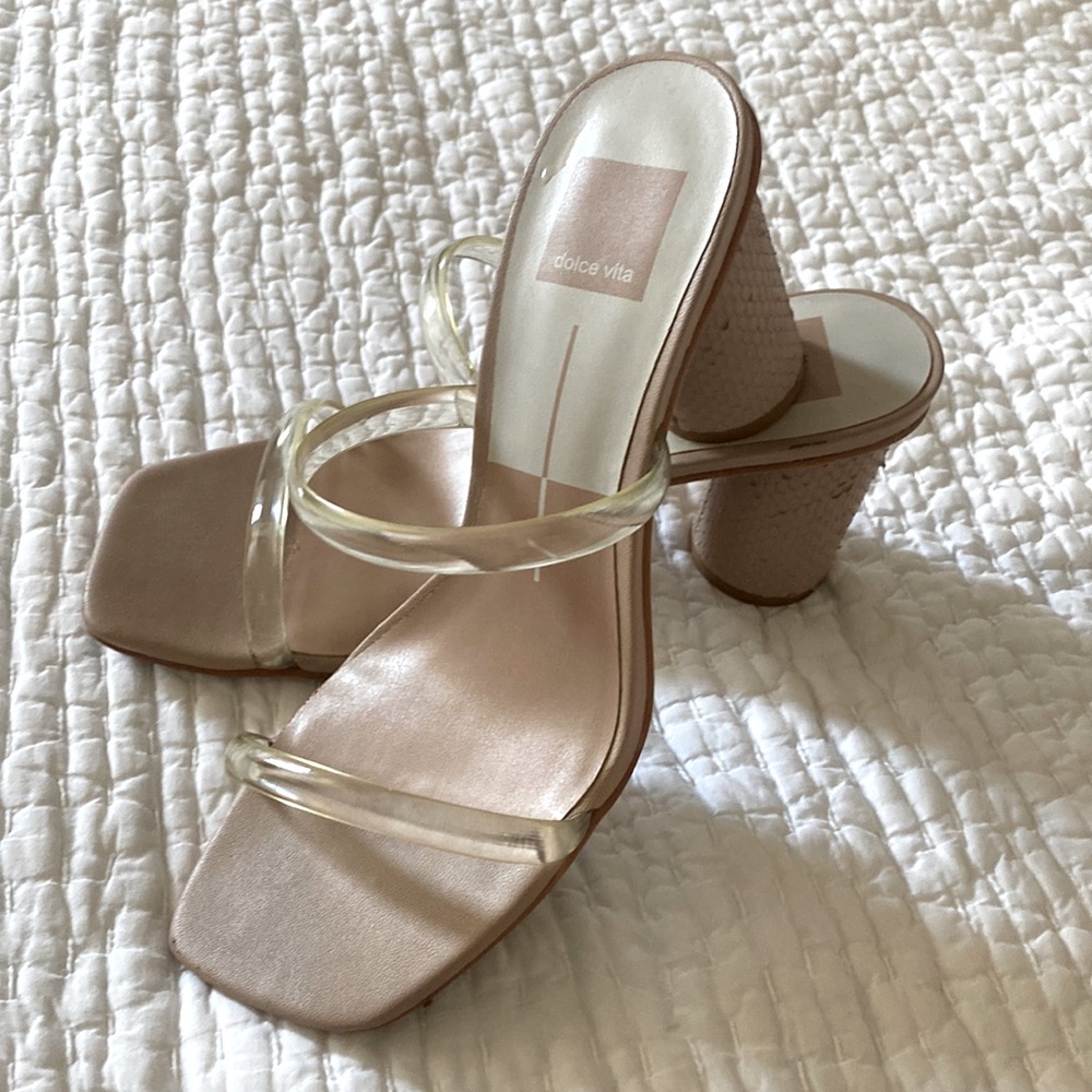 Dolce Vita clear straps Sandals